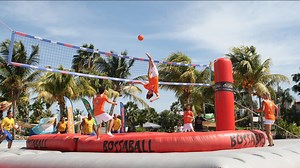 The Wildest Soccer Sports Mash Up: Bossaball | The18