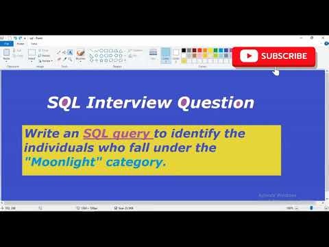 Write SQL Queries to Identify Moonlight employee #etltesting #sqltutorial #dataengineering