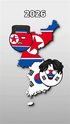 Evolution of Korea Countryballs #countryballs