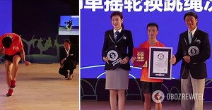 Video of the world record in jump rope collected 1 million views in 4 hours