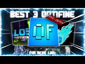 BEST‼️ 3 BEST OPTIFINE FOR MCPE 1.20+!! LAG FIX & FPS BOOSTER!