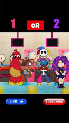 Best 1 or 2? Red Light Green Light Challenge l Poppy Playtime Animation #poppyplaytime