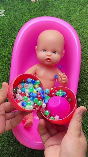 🛁 ASMR Baby Bath Time 🫧✨ So Relaxing!