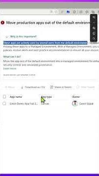 Fix Your Tenant Hygiene—Move These Apps Today #PowerPlatform #AdminCenter