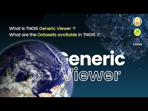 Generic Viewer | Datasets available in TNGIS | TNeGA