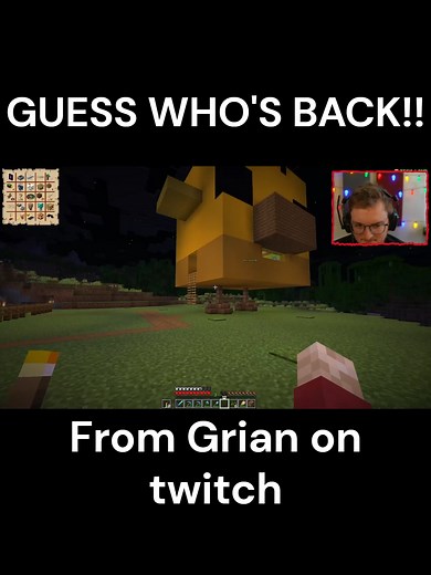 Grian's Tiny Takeover Update Bingo in Minecraft