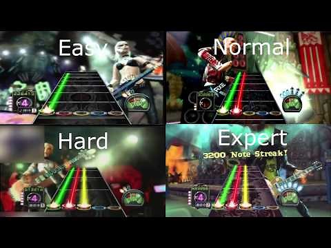 Guitar Hero 3 : Dragonforce - Through The Fire and Flames (Easy/Normal/Hard/Expert)