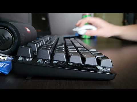 Logitech G413 TKL SE typing test | Kailh Browns