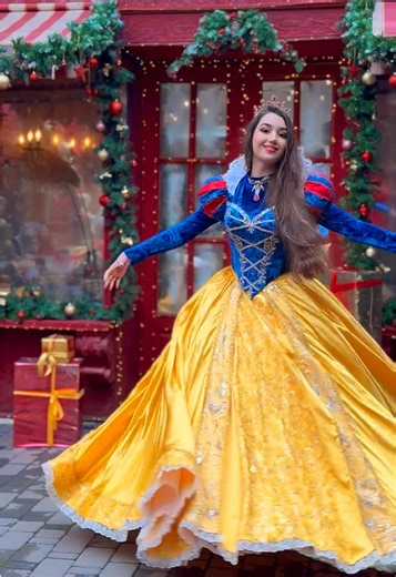 Winter Edition Snow White Costume by Yaffie Dreams