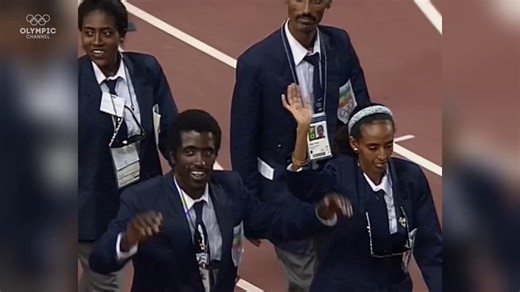 Ethiopia Barcelona 1992 Opening Ceremony - Barcelona 1992 #Ethiopia #ታሪካችን #Olympics | ታሪካችን - Horn of Africa