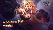 New Hero Wild-oats Fist Masha Mobile Legends Bang Bang!