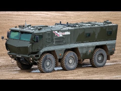 KamAZ-63968 Typhoon-K、地雷・IED対策に優れた高防護の装甲車両