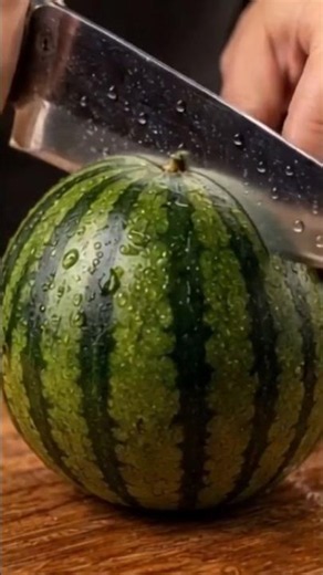 Ultra Realistic ASMR Watermelon Cutting | Satisfying Knife Sounds (4K)