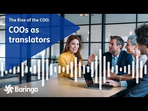 COO Network podcast - COOs as translators: Bridging the boardroom and the business