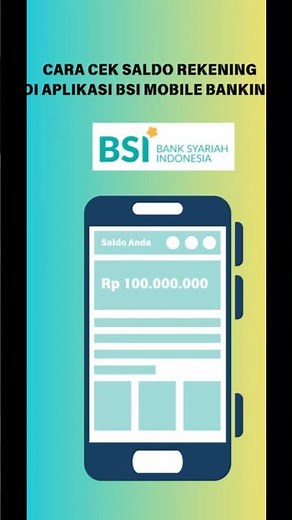 CARA CEK SALDO REKENING BSI DI MOBILE BANKING #saldo #bank #bankbsi #bsimobile #bsimobilebanking