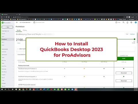 How to Install QuickBooks Desktop 2023 for ProAdvisors