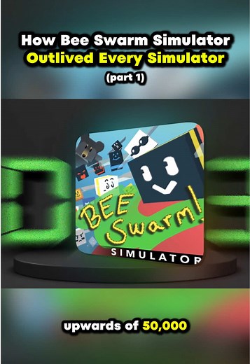 This is how Bee Swarm Simulator managed to outlive every simulator.. 📈🐝 YT: I cee (part 1)