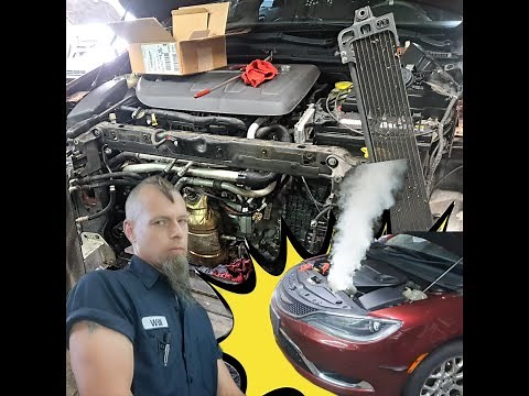 ♨️Chrysler 200 Radiator replace How to🔥♨️