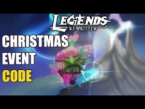 🎄CHRISTMAS EVENT!☃️ LEGENDS RE:WRITTEN CODES [ROBLOX]