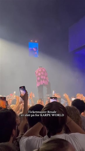 Ticketmaster Resale for KARPE WORLD er slått på. Det betyr at hvis du ikke kan dra på arrangement allikevel - kan du nå legge billetter ut for videresalg gjennom brukerkontoen din på Ticketmaster. Da får fans som ikke fikk tak i 🎟️ mulighet til å kjøpe billetter 💙 | Ticketmaster Norge