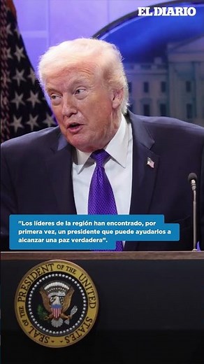 Trump anuncia acuerdo de paz con Irán y levanta bloqueo en el Estrecho de Ormuz / El Diario