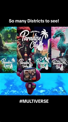 Multiverse has an amazing variety of disrricts - come check our our members creations! #Multiverse #infiniverse #virtualreality #metaverse #social