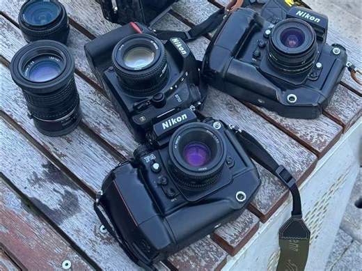 超时空战士｜尼康F4功能介绍｜以及落日海边的简单随拍