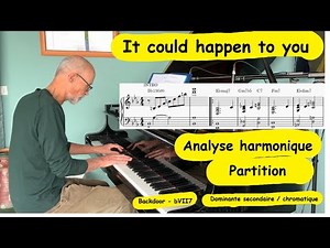It could happen to you partition et analyse harmonique piano