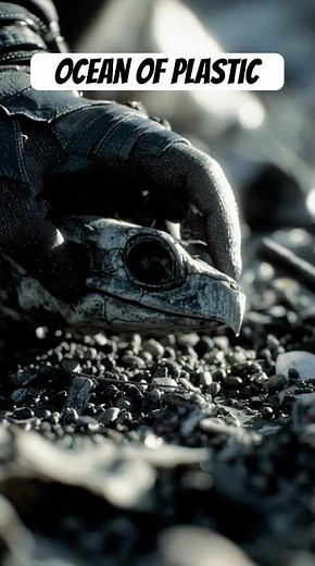 Plastic is rapidly polluting the oceans, and marine life is declining.#marinelife #plasticpollution