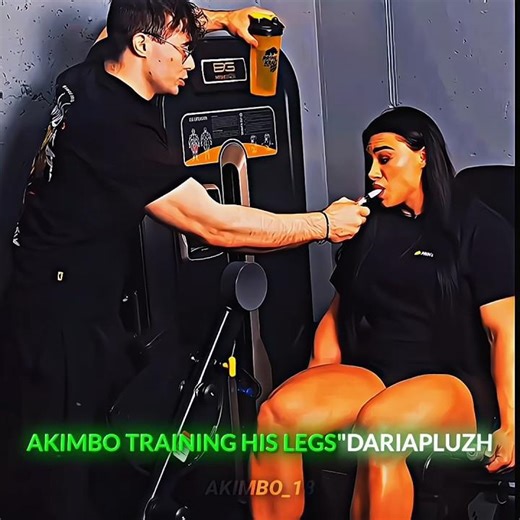 akimbo training his legs dariapluzh#armwrestling#dariapluzh#akimbo#shorts#videos#viral