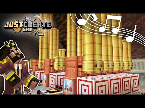 I made MUSIC in Minecraft Create Mod! [#40]