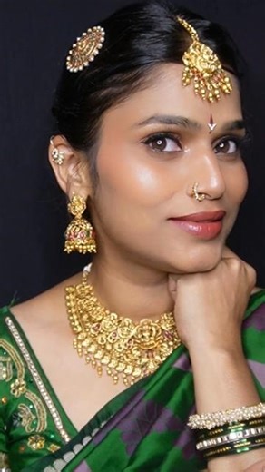 The beauty of a South Indian bride #southbride #shorts