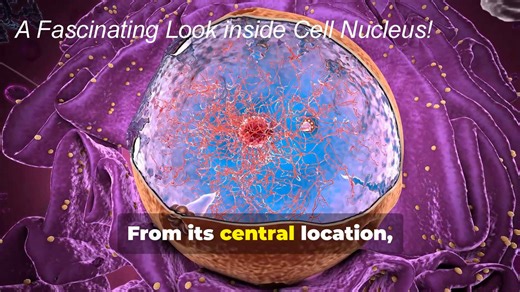 Look Inside Cell Nucleus: Let's explore the DNA, translation, protein production