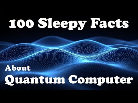Quantum Computing: A Gentle Science Journey to Fall Asleep