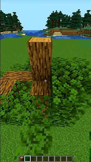 Minecraft’s Easiest Tree Build 🌳