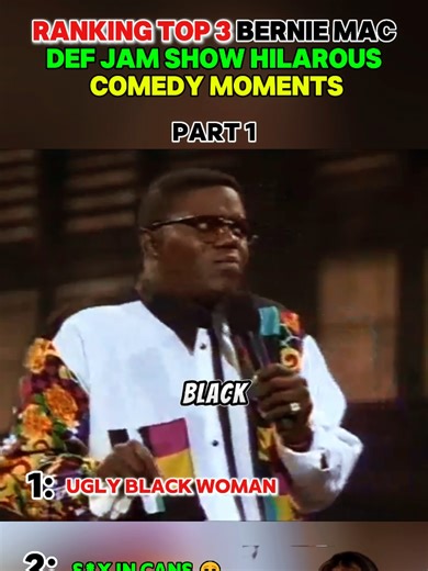 Ranking Top 3 Bernie Mac Def Jam Show Hilarious Comedy Moments Part-1 #top3 #bernie #show #moments #usa