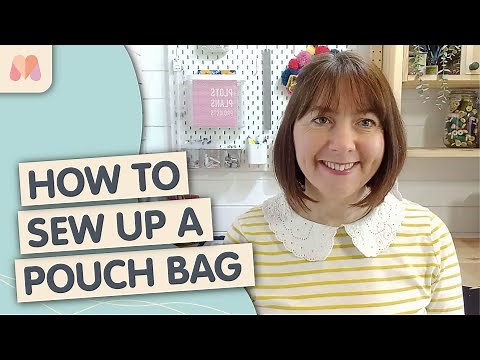 How to Sew Zippered Pouch Bag | Free Bagmaking Tutorial