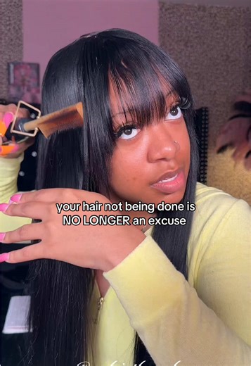 Easy Bang Wig Install Tutorial