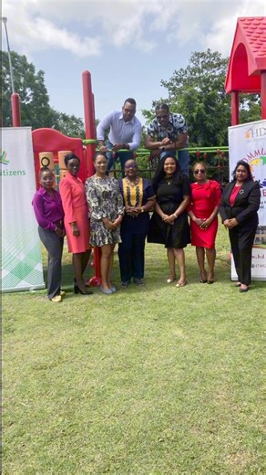 The Trinidad and Tobago Housing Development Corporation (HDC) continued its partnership with First Citizens to relaunch a Play Park at the Homes of Adventure Park in Plymouth, Tobago. This marks the completion of Phase I of the Play Park remodeling project, with Phase II to commence soon. Present at the relaunch were: Minister of Housing and Urban Development, Camille Robinson-Regis; Minister in the Ministry of Housing and Urban Development, Adrian Leonce, MP for Tobago West, Shamfa Cudjoe; MP f