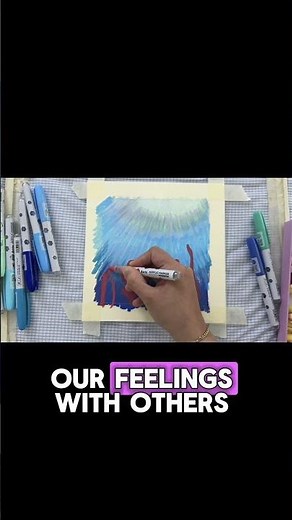 Body Mapping Art Therapy #arttherapy #viralart #arrtxmarkers #art