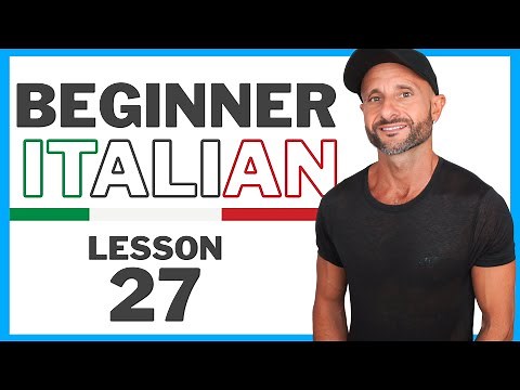 Italian Irregular ERE verbs - Beginner Italian Course: Lesson 27