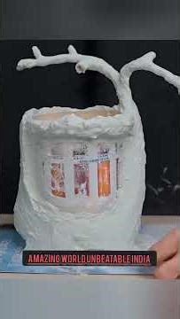 Create your own beautiful aquarium at home with this easy DIY project! #aquarium