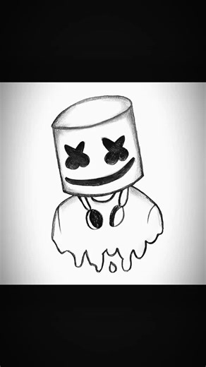 easy Marshmallow drawing step by step ✏️🎨#Arttips #USA #drawingtutorial #creativity #artcommunity