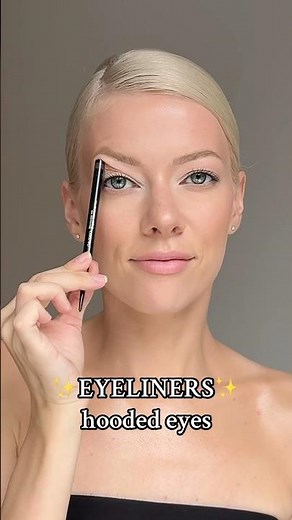 Eyeliner tutorial for hooded eyes step by step for beginners #eyeliners #beautytips #hoodedeyes