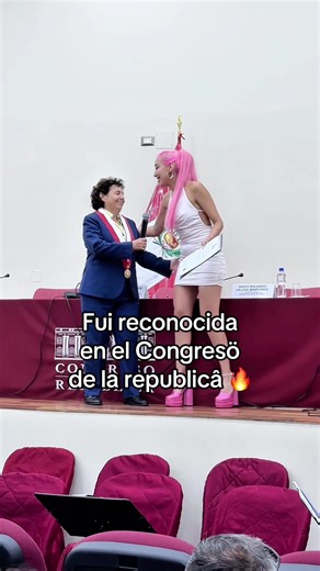Reconocimiento en el Congreso de la República