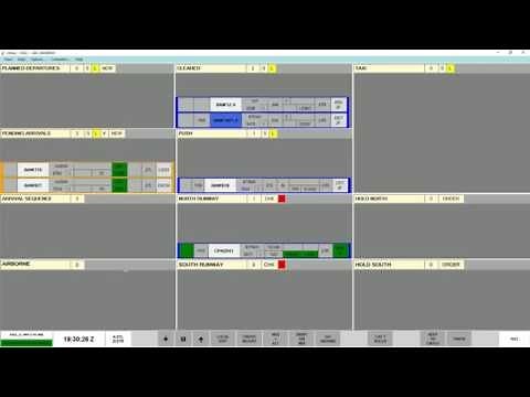 vStrips beginners tutorial at London Heathrow on VATSIM