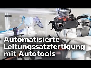 Vollautomatischer Leitungssatz der Zukunft in der Automobilindustrie (DE)