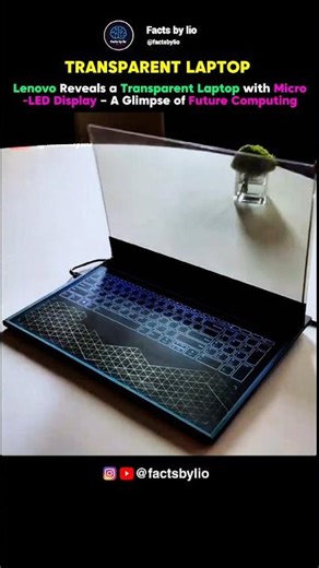 This technology is called a Transparent Micro-LED Display.