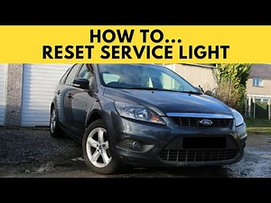 How To Reset Ford Focus Mk2 Service Light