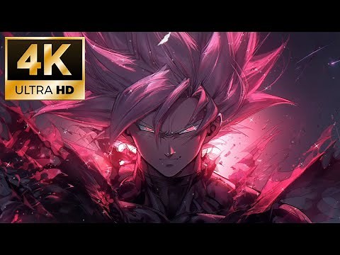 Goku Super Saiyan Rose Live Wallpaper 4K | Dragon Ball Animated Background